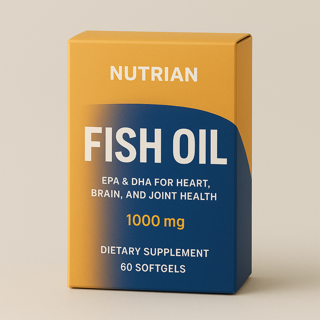 Fish oil capsule